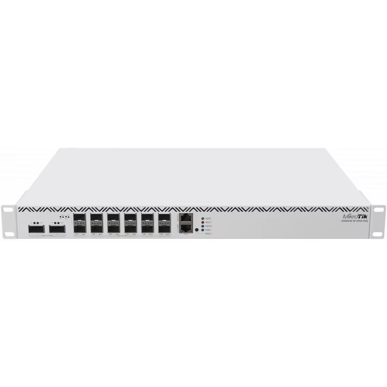 Router Mikrotik, CCR2216-1G-12XS-2XQ, 1x RJ45 Gigabit, 12x SFP28, 2x QSFP28, 16 Core AL73400, 16 GB RAM, 1U Rackmount — image 4