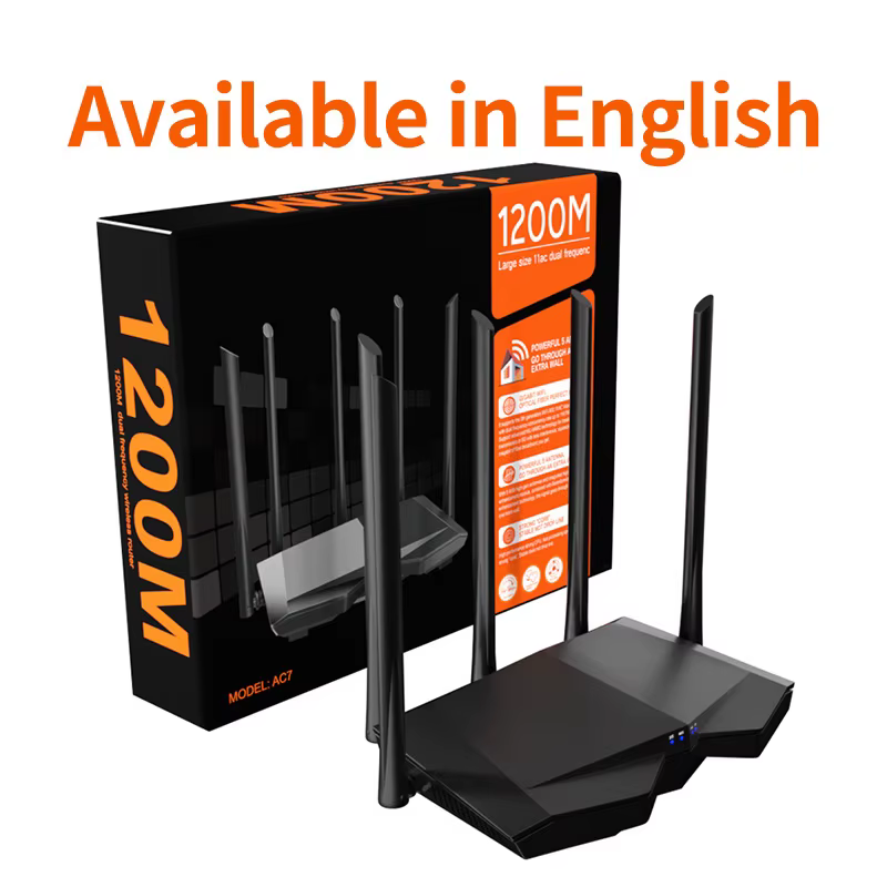 Tenda AC7 AC1200 Smart Dual Band WiFi Router High Speed 1200Mbps Wireless Internet for Home Office Gaming — image 6