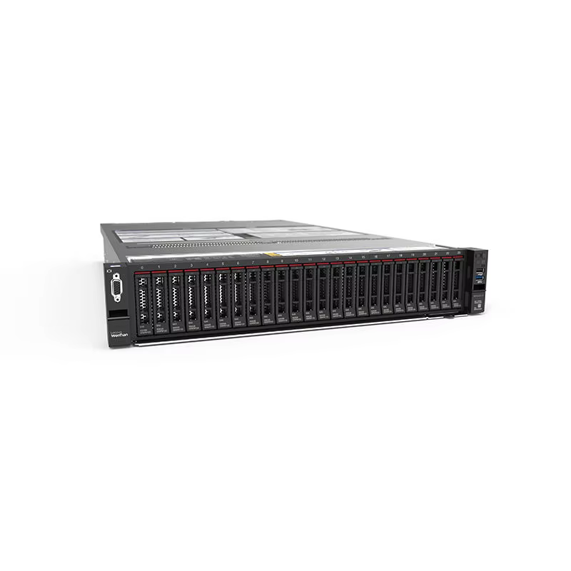 Brand New Thinksystem WR3220G2 4310/32G/530-8i/Quad Gigabit/550W Tower Server Intel Pentium Gold Power Supply SSD Office Stock — image 3