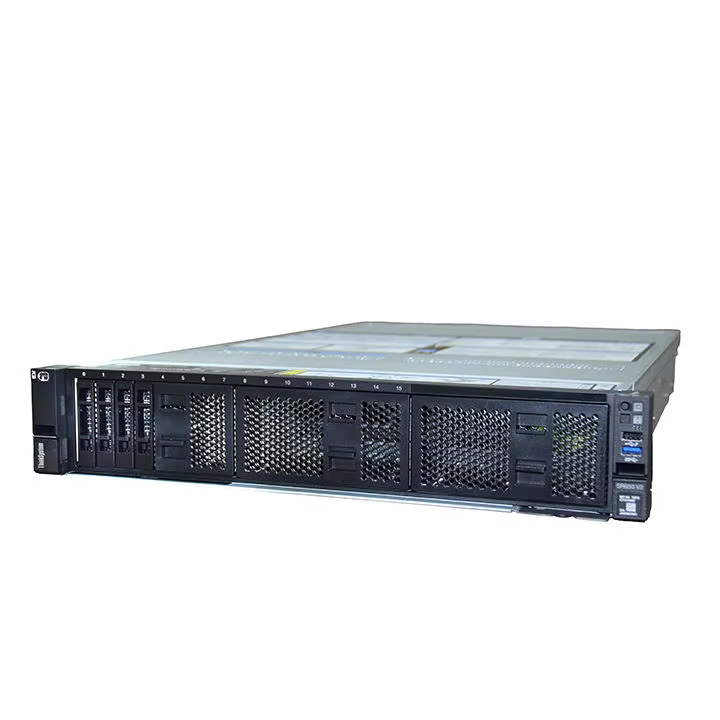 Brand New Intel Pentium Gold Thinksystem SR660V2 Tower Server 4310/32G/530-8i/Quad Gigabit/550W Power Supply SSD Office Stock — image 5