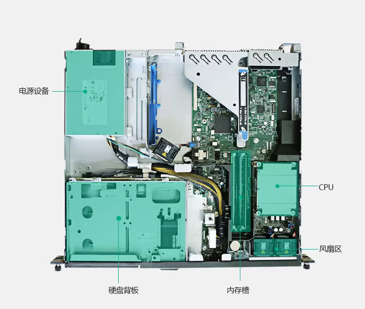 Brand New Original DL20G10 2314 Gen11 8sff Win Server Datacenter Media Gpu 750W Xeon CPU DDR4 for Computer System Rack Server — image 5