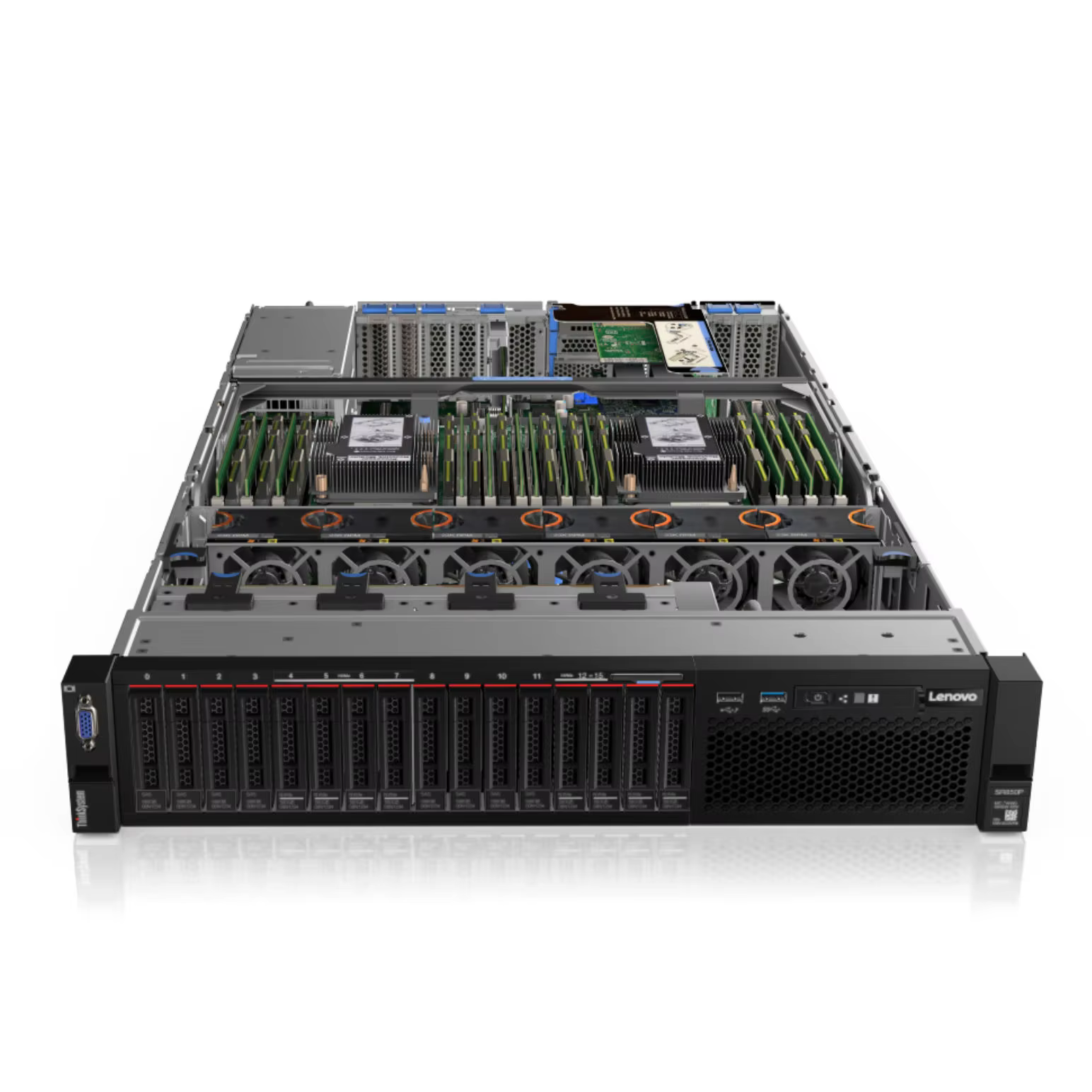 Best Price Brand New Original ThinkSystem SR850 Tower Server 300W Power Supply 16G 256G SSD Office ERP Stock Intel Xeon DDR4 — image 5