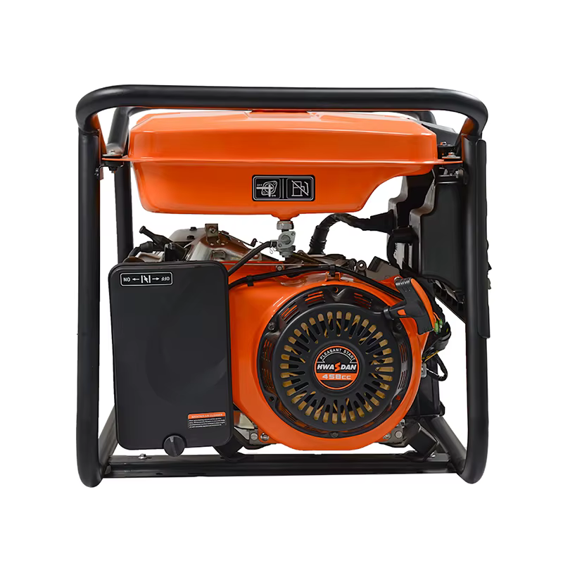 Hwasdan 2kw 3kw 5kw 6kw 7kw Mini 7HP Gasoline Engine Petrol Generator with Electrical Start — image 4