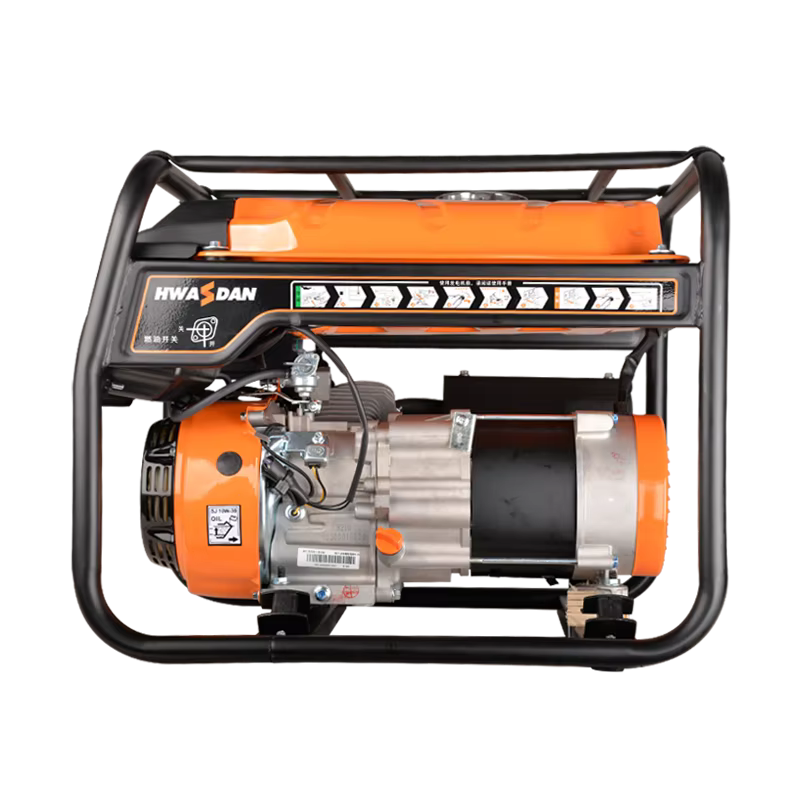 Hwasdan 110V/120V/220V/230V/240V 4-Stroke 6kw 7kva Gasoline Generators Home with Wheels — image 4