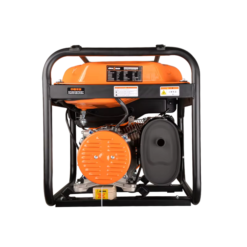 Hwasdan 110V/120V/220V/230V/240V 4-Stroke 6kw 7kva Gasoline Generators Home with Wheels — image 5