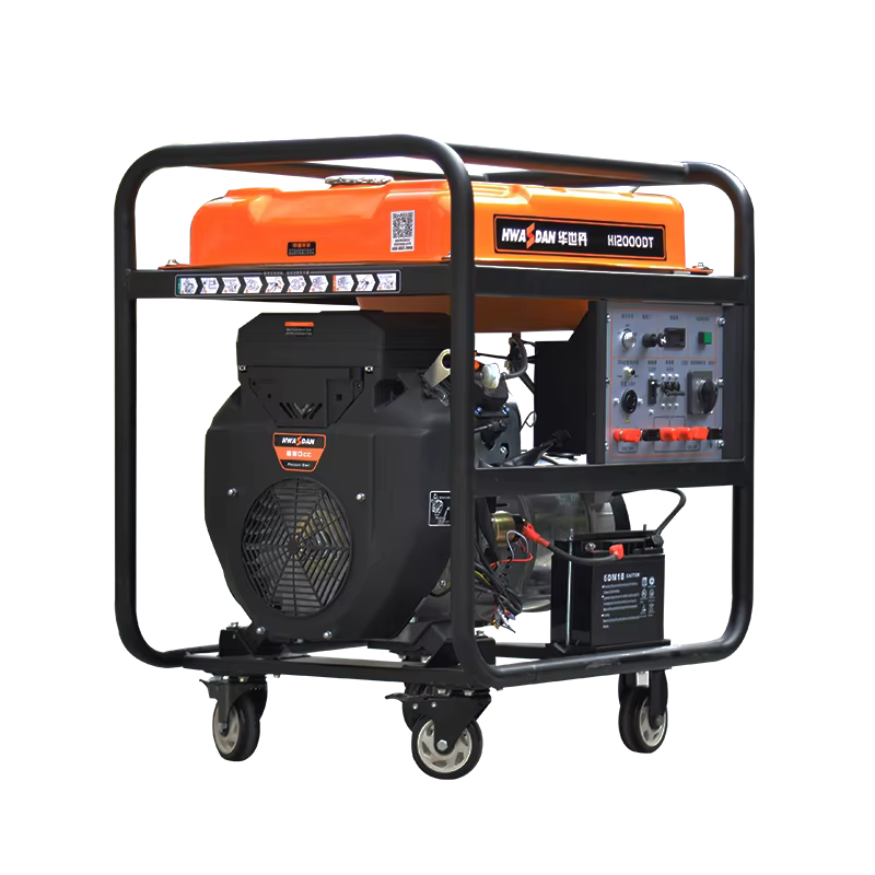 Hwasdan Wholesale 10kwa Three Phase Natural Gas Generator 380 Volt 10000 w lpg Gas Generators — image 3