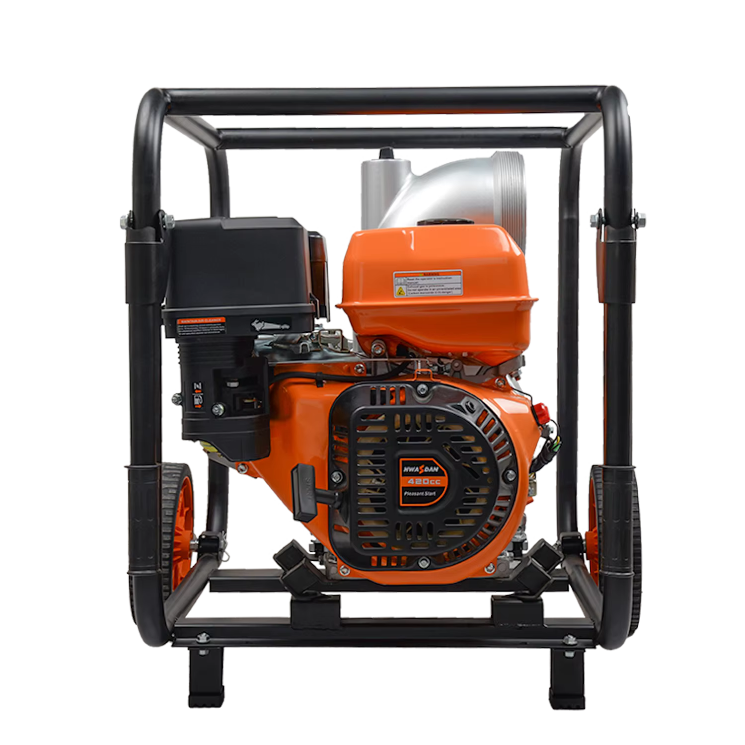 OEM Hwasdan Portable Mini Gasoline Engine Water Pump 13HP 6 Inch Metal Farm Irrigation System with Remote Monitoring — image 4