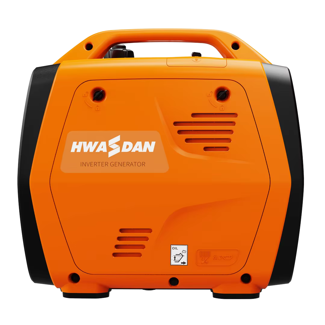 HWASDAN 4-stroke Household 50Hz Electric Petrol Generator 2500/3500w Portable Digital Inverter Generator Camp Mine Power Station — image 2