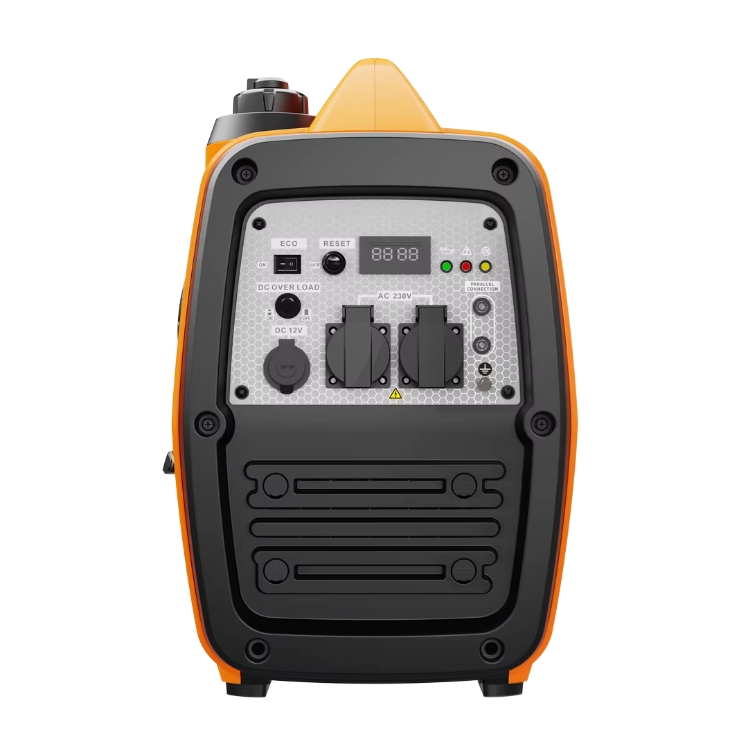 HWASDAN 4-stroke Household 50Hz Electric Petrol Generator 2500/3500w Portable Digital Inverter Generator Camp Mine Power Station — image 3