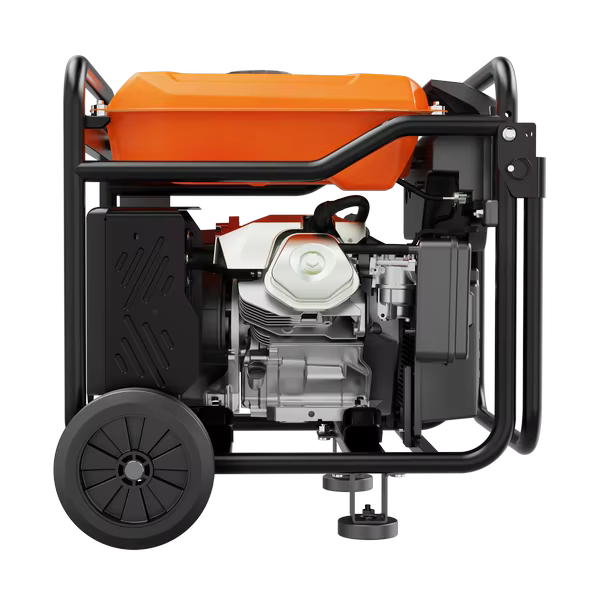 HWASDAN OEM Economical 7200W  8KW Big Power Rechargeable LPG Generators and Gasoline Generator With Wheels Dual Fuel Generator — image 3