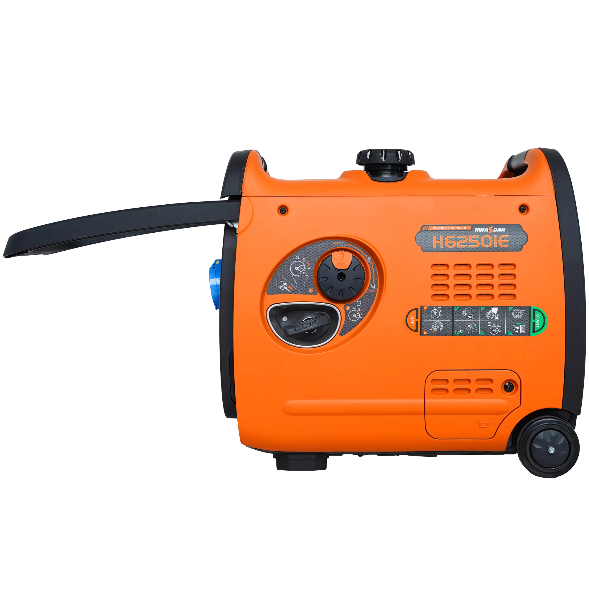 Factory Price Single Phase 5kw DC/AC Gasoline Generator for Home Electric Super Quiet with Remote Start,60Hz and EPA Certified — image 3