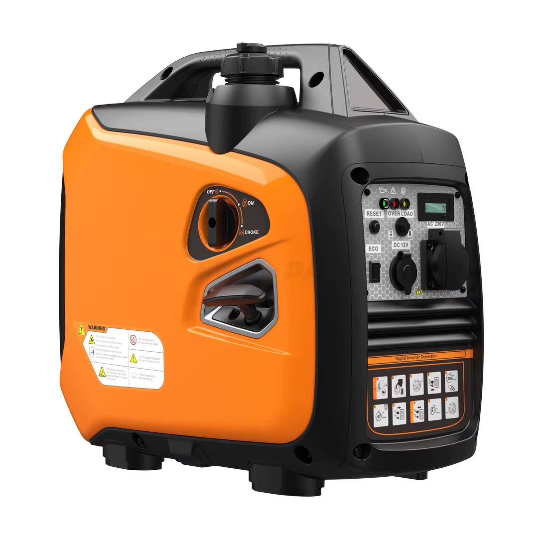 HWASDAN Wholesale Silent 2KW Gasoline Generators 12/24/48V DC Inverter Gas Generator Charger 110/240 Volts Single Phase 60Hz — image 2