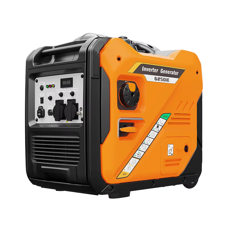 Factory Wholesale 5500Watt Portable Inverter Generator 5Kva Silent Home Mobile with 5.5Kw Max Power and 24V Single Phase Output — image 2