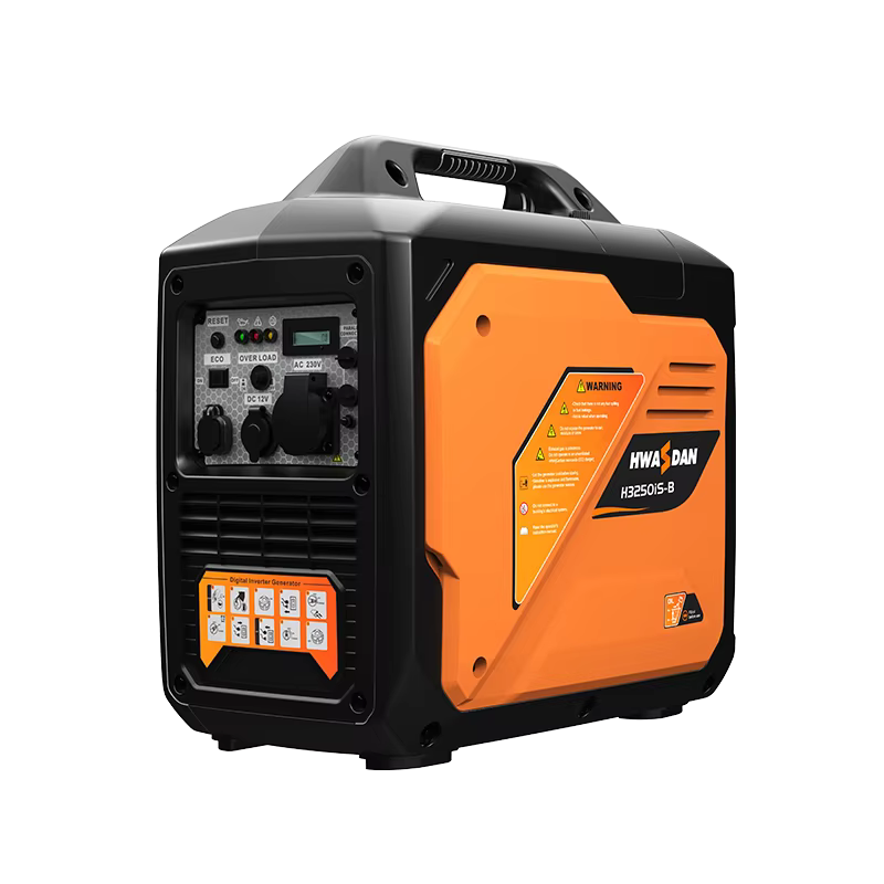 Hwasdan 2.5kw 3kw Single-Phase Silent Gasoline Generator with Remote Start 5kw Rated Power DC/AC Output for EV Range Extender — image 5