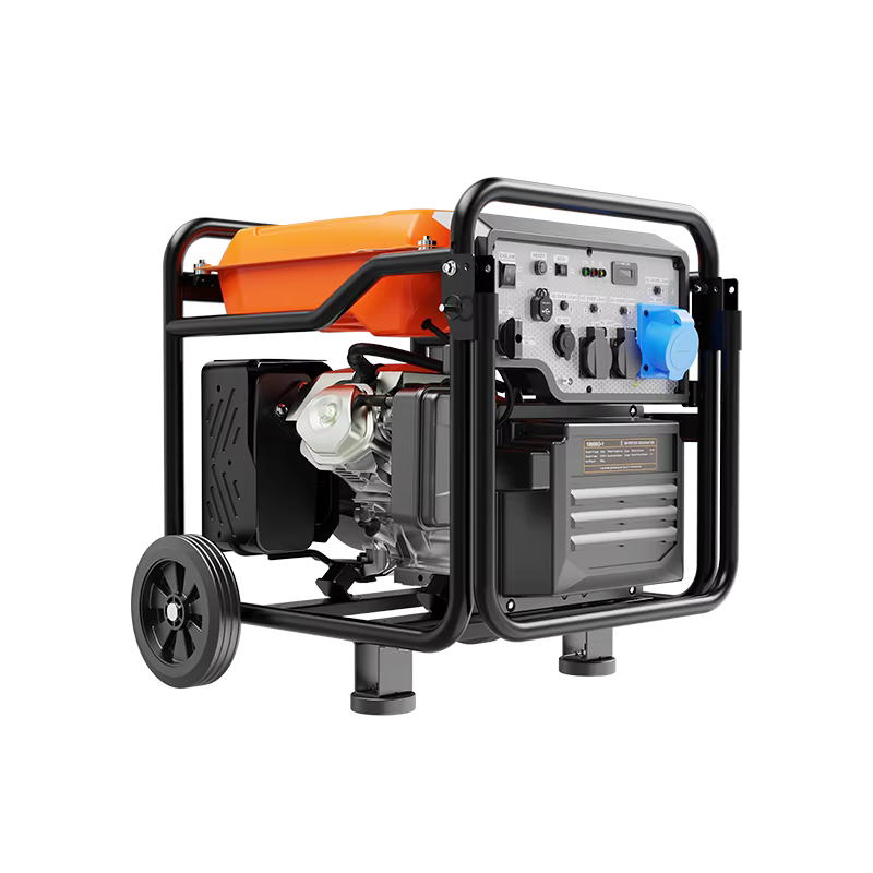 Open Frame Inverter Generator 8000W 4 Strokes Gasoline Engine OHV Stable Power 50Hz 60Hz Electric Start Home Use — image 4