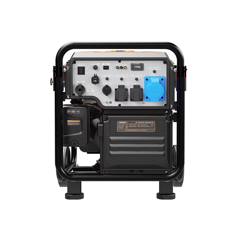 Open Frame Inverter Generator 8000W 4 Strokes Gasoline Engine OHV Stable Power 50Hz 60Hz Electric Start Home Use — image 5