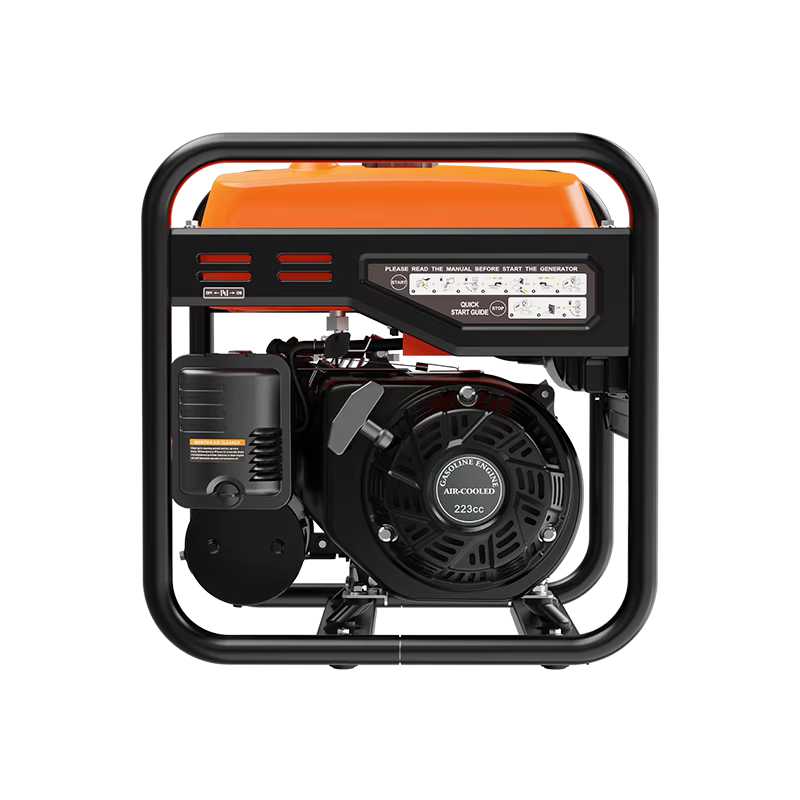 Hwasdan  4KW 3500w Gasoline Powered Open Frame Design Inverter Generators with Portable Electric Light  for House and Factory — image 3