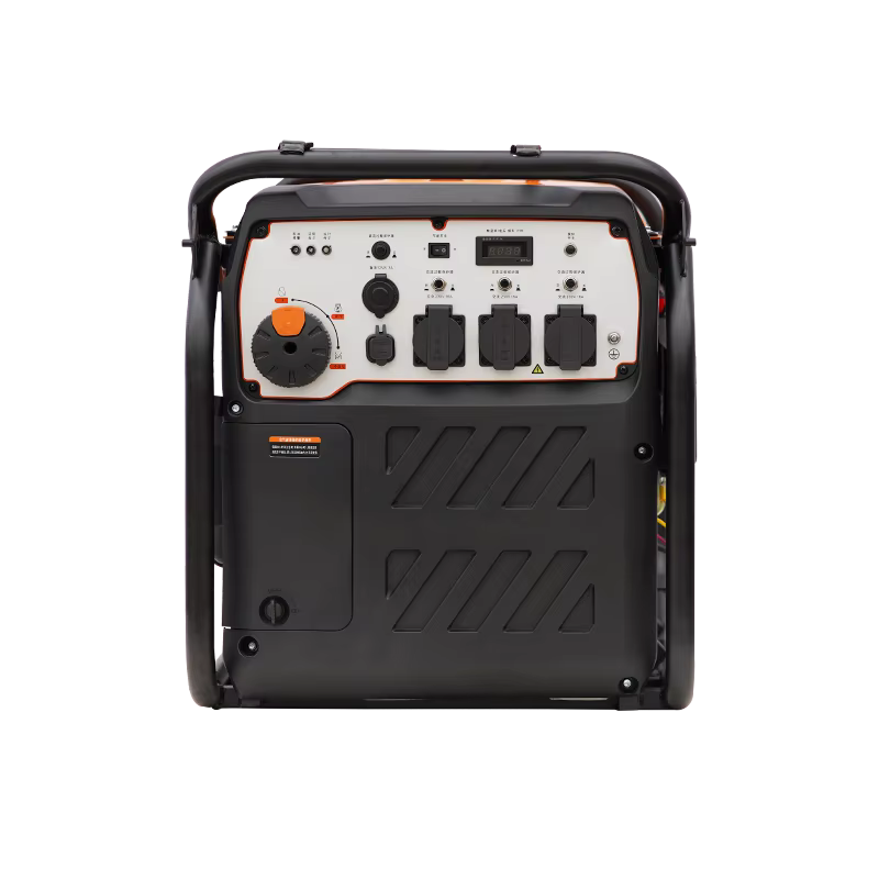Hwasdan 3.5kw 4kw Open-Frame Inverter Generator Single Phase Standby Gasoline Generator Household Electrical Starting System DC — image 3