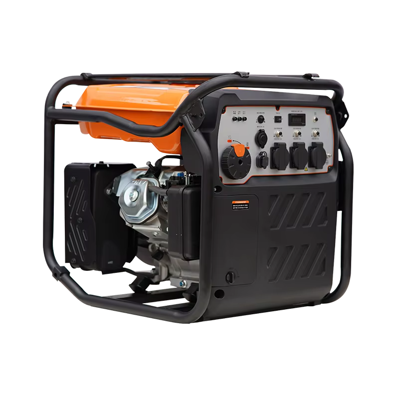 Hwasdan 3.5kw 4kw Open-Frame Inverter Generator Single Phase Standby Gasoline Generator Household Electrical Starting System DC — image 4