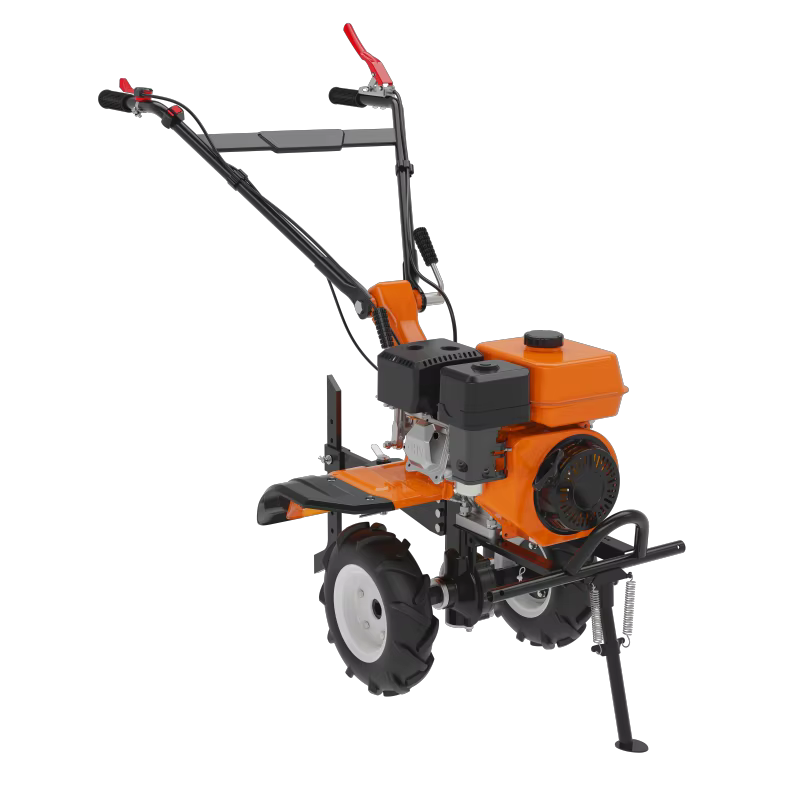 7HP Simple Machines to Cultivate Land 4kwGasoline Engine Rotary Cultivator for Soil Turning H170F Gear Drive Front Power Tiller — image 4