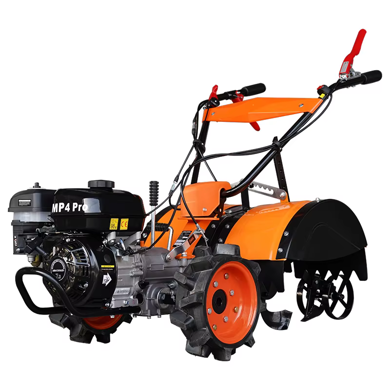 HWASDANMP4 Pro H170F Gear Deep Tillage Power Tiller 212CC Recoil Start Farming Equipment 7HP Gasoline Engine Tiller Cultivator — image 2