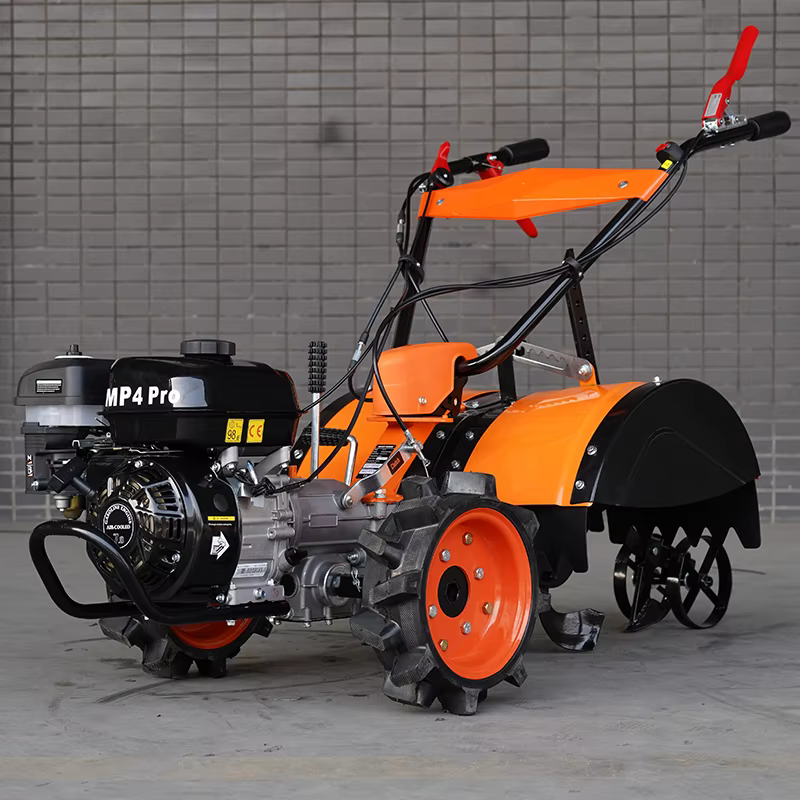 HWASDANMP4 Pro H170F Gear Deep Tillage Power Tiller 212CC Recoil Start Farming Equipment 7HP Gasoline Engine Tiller Cultivator — image 4