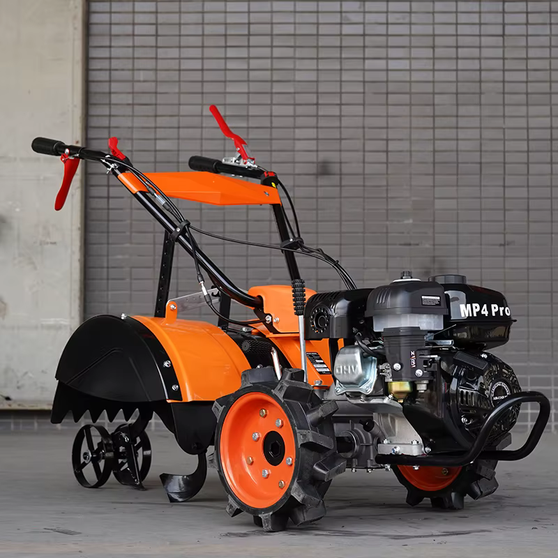 HWASDANMP4 Pro H170F Gear Deep Tillage Power Tiller 212CC Recoil Start Farming Equipment 7HP Gasoline Engine Tiller Cultivator — image 5