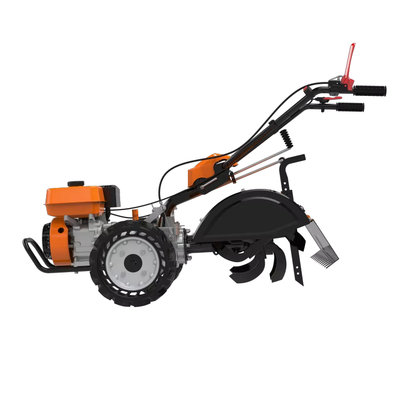 China Factory Supply Recoil Start 7HP Multifunctional Mini Farm Tiller Deep Tillage Gear Transmission Garden Tools Power Tiller — image 3