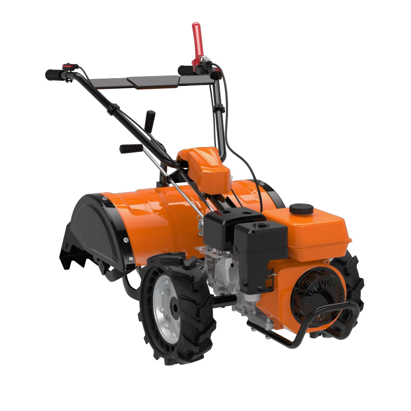 China Factory Supply Recoil Start 7HP Multifunctional Mini Farm Tiller Deep Tillage Gear Transmission Garden Tools Power Tiller — image 4