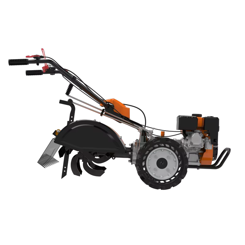 China Factory Supply Recoil Start 7HP Multifunctional Mini Farm Tiller Deep Tillage Gear Transmission Garden Tools Power Tiller — image 5