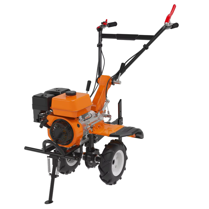 HWASDAN 212Cc Manual Tillers Cultivators Farm 170F Gasoline Tools Power 7HP Tiller Weeder with 3-4 Dryland Straight Blade — image 2