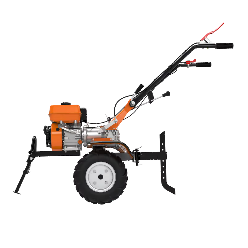ChongQing HWASDAN Mine Tiler Machine 7HP Gasoline Engine Power Tiller Machine Agricultural Belt&Chain Deep Tillage Cultivator — image 2
