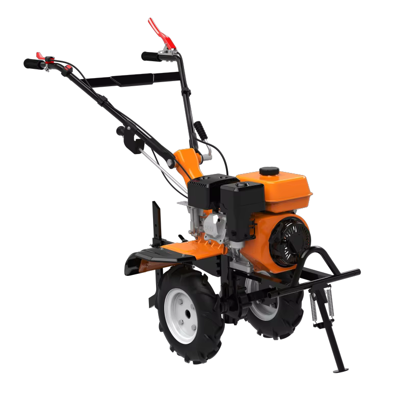 ChongQing HWASDAN Mine Tiler Machine 7HP Gasoline Engine Power Tiller Machine Agricultural Belt&Chain Deep Tillage Cultivator — image 3