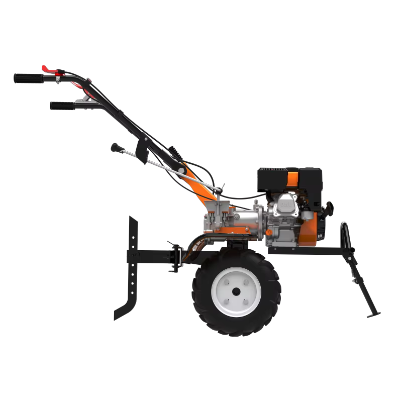 ChongQing HWASDAN Mine Tiler Machine 7HP Gasoline Engine Power Tiller Machine Agricultural Belt&Chain Deep Tillage Cultivator — image 4