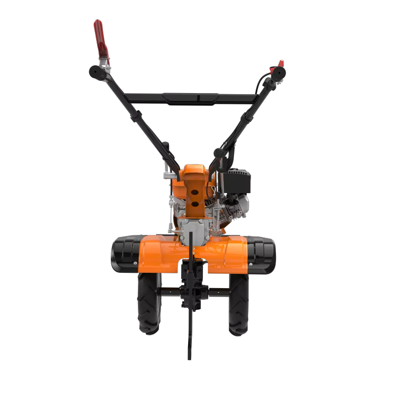 ChongQing HWASDAN Mine Tiler Machine 7HP Gasoline Engine Power Tiller Machine Agricultural Belt&Chain Deep Tillage Cultivator — image 6