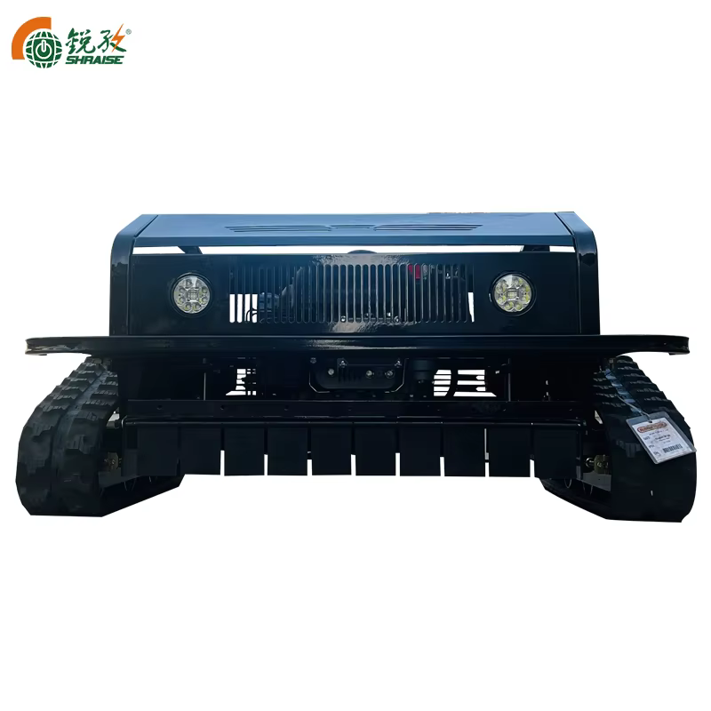 Industrial Grade Cordless Smart Automatic Remote Controlled Petrol Powered Lawn Mower 4-Stroke Engine Efficient Grass Disposal — image 2