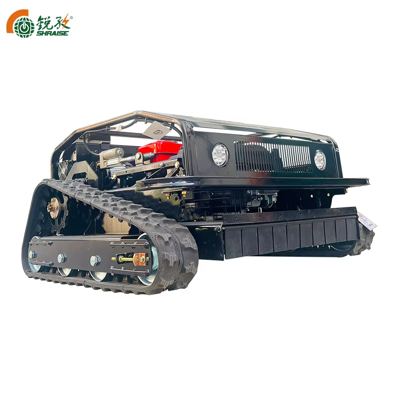 Industrial Grade Cordless Smart Automatic Remote Controlled Petrol Powered Lawn Mower 4-Stroke Engine Efficient Grass Disposal — image 3