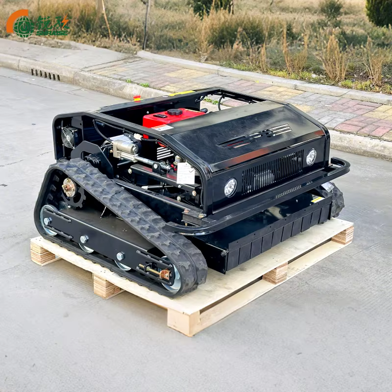 Industrial Grade Cordless Smart Automatic Remote Controlled Petrol Powered Lawn Mower 4-Stroke Engine Efficient Grass Disposal — image 4