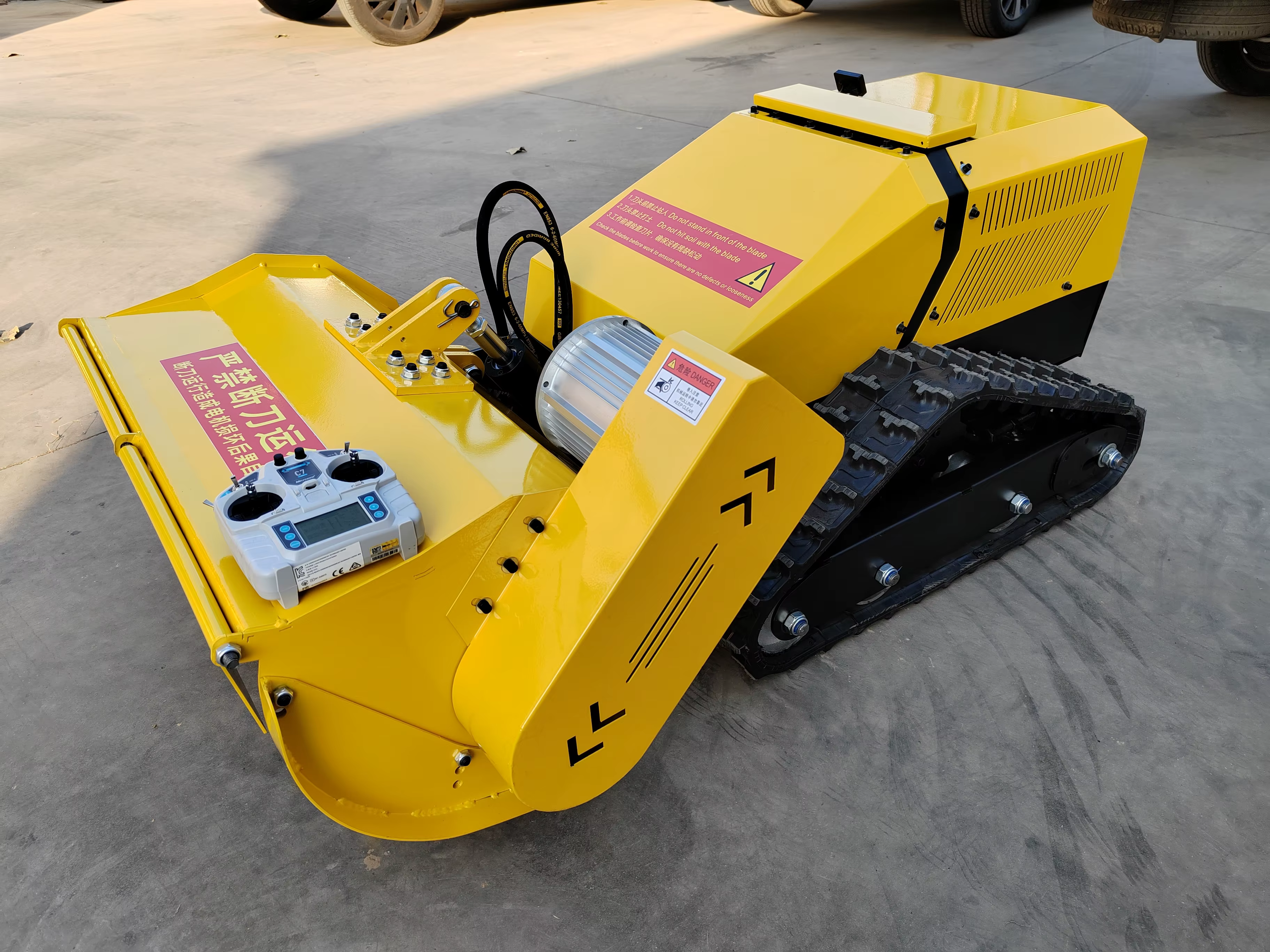 All-terrain Electric Automatic Remote-controlled Lawn Mower RZFGGC-800L — image 6