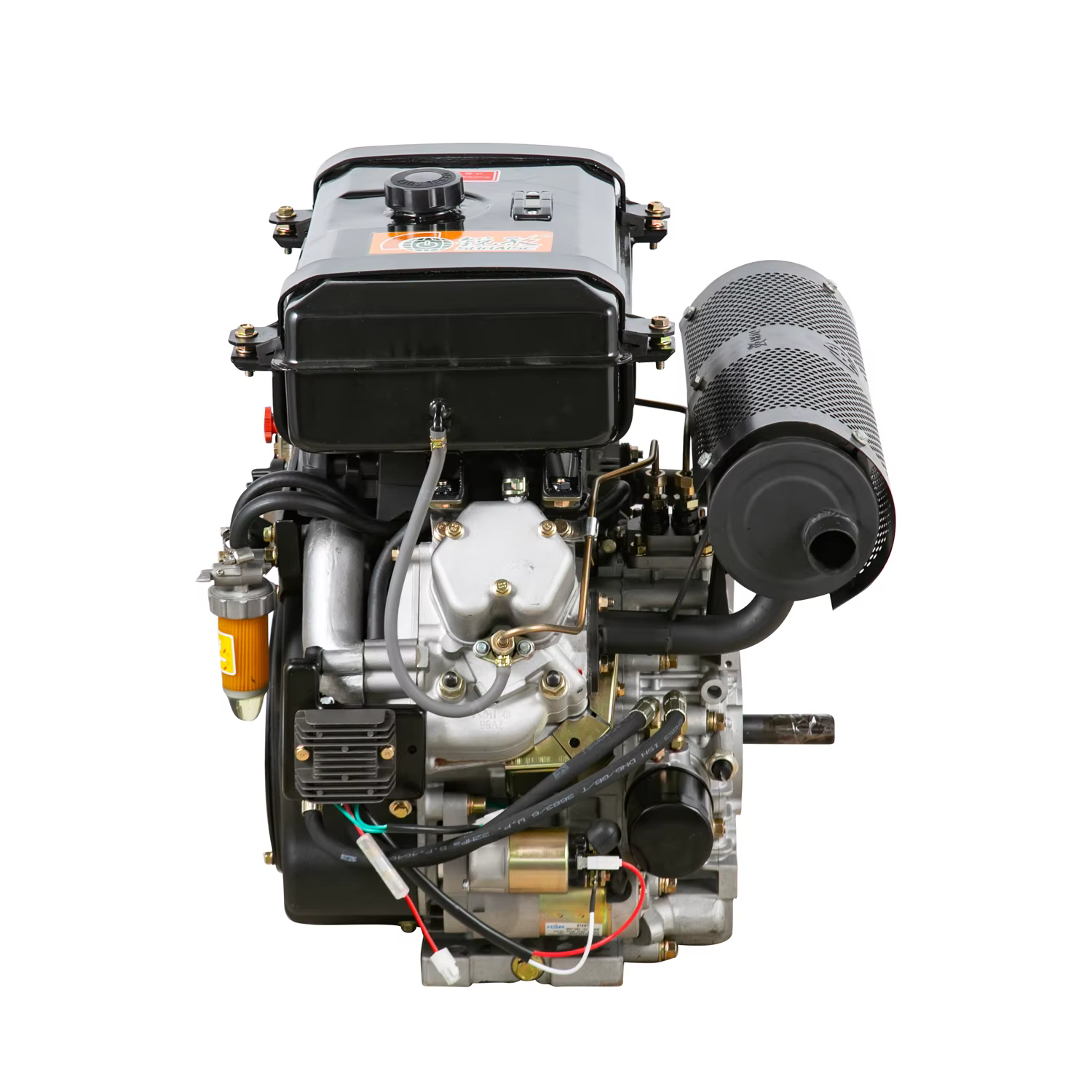 Raise G-Power Diesel Engine Generator Copper Winding 3600 RPM Electric Start Air-Cooled — image 2