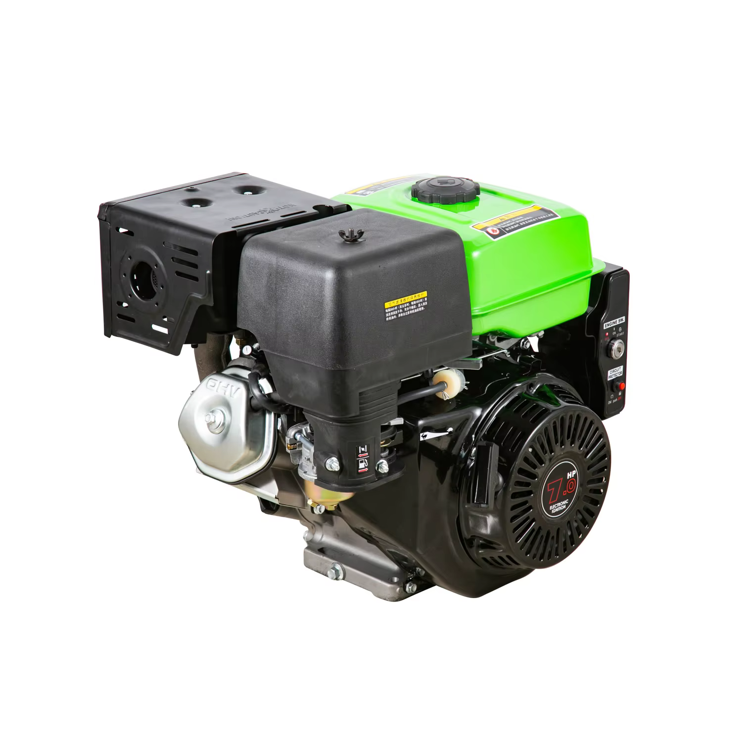 7 HP RZ170F  4-stroke Air-cooled  Gasoline Engine From Shanghai Raise — image 2