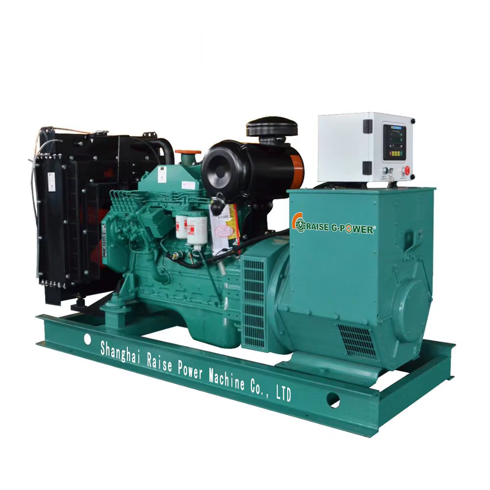 Ultra Quiet Auto Start Remote Start Open Frame Water-Cooled Three-Phase Diesel Generator — image 2