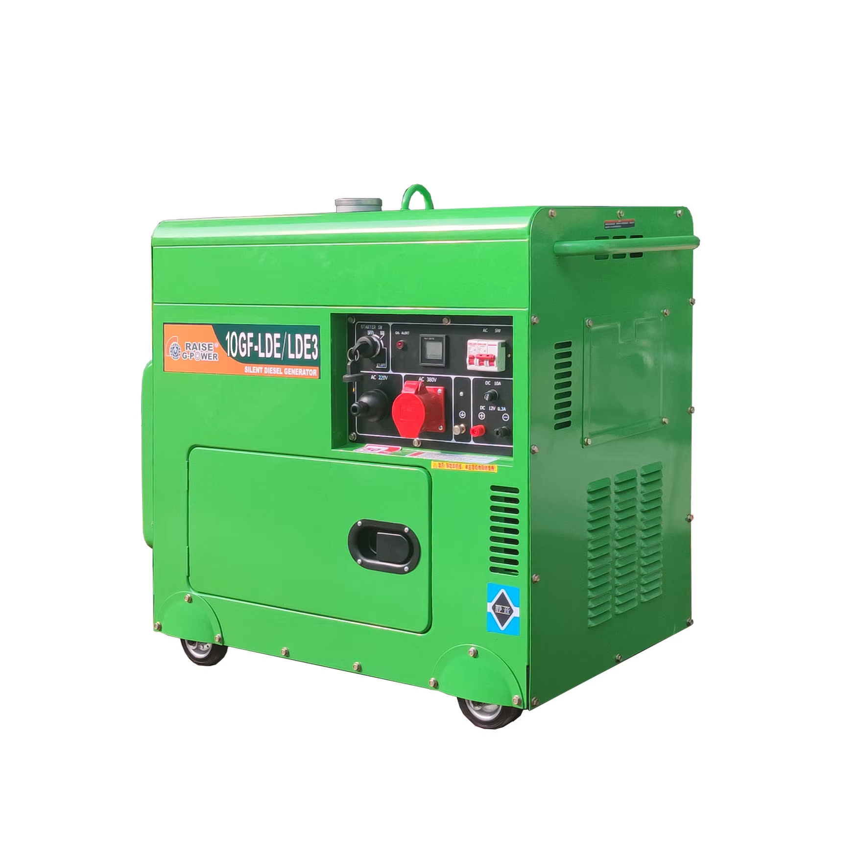 Industrial Silent Type Diesel Generator with Auto Start Double Cylinder 50/60Hz Frequency — image 2