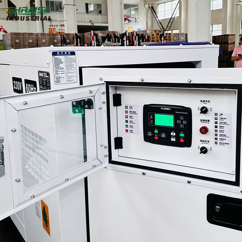 Single-Phase 220V 16KW Silent Water-Cooled Diesel Generator 50/60Hz Frequency 1500RPM Speed 20GFS Raise for Commercial Use — image 5