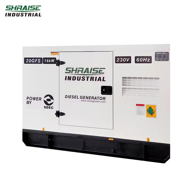 10KVA Auto Start Super Silent 25KW Open Frame Portable Diesel Engine Generator 50/60Hz Chinese Engine — image 2