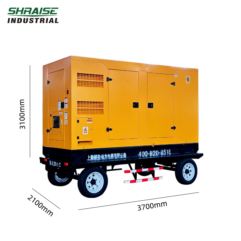 Soundproof Silent Type Diesel Genset 50/62.5kva Water Cooled Diesel Generator 50/60Hz Electric Starter — image 2