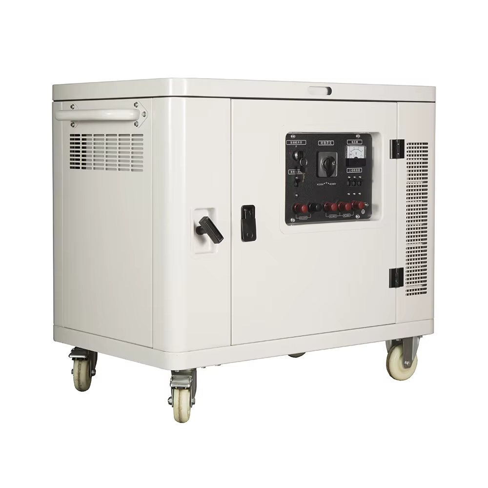 7.2KW 9KVA 220/380V 190F/E 192F/FE Air-Cooled 4-Stroke Eninge Alternator Digital AVR Key Start Home Use Gasoline Generator — image 5