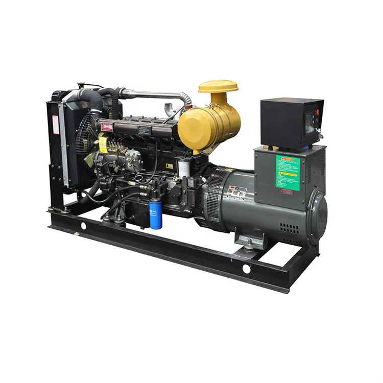 22kW Three-Phase Silent Diesel Generator 400V Auto Start Remote Start Open Frame — image 2