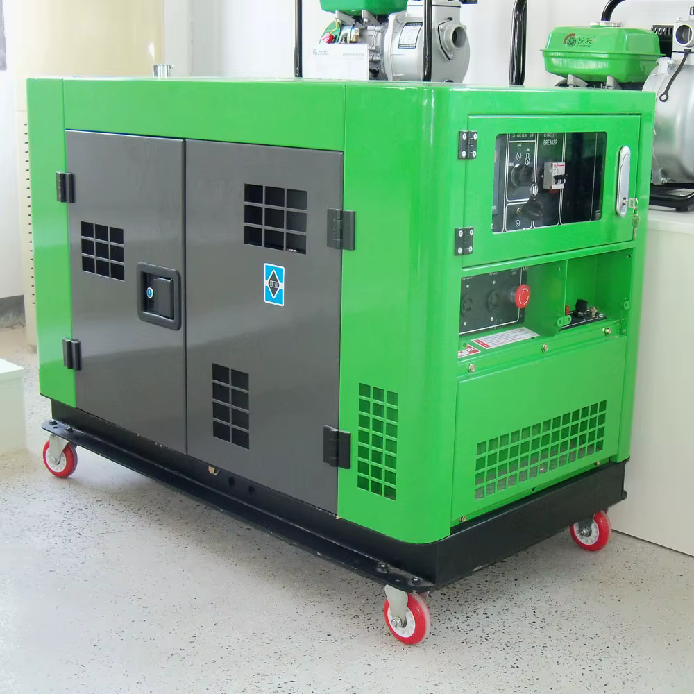 New Generator diesel Motor 10000KVA 11kW 120V 60Z AVR Portable Generator — image 5