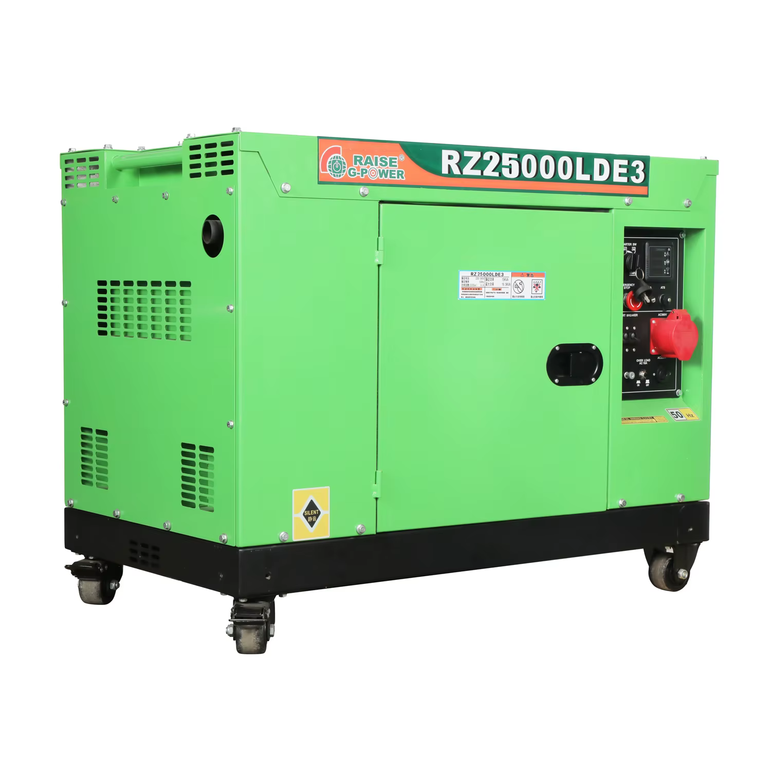 RAISE G POWER 15 KW 110V/220V Electric Start Generator Silent diesel Generators for Home Use — image 2